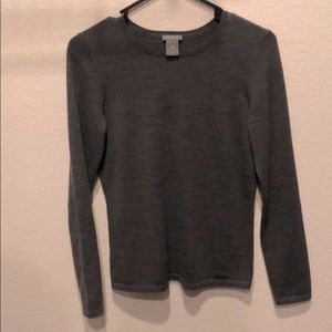 Dark Grey business casual top
